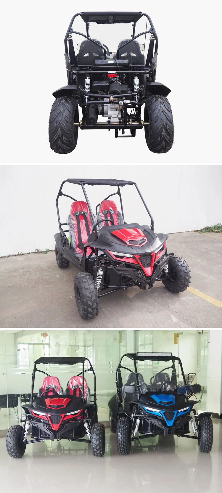 2023 4 Stroke Gasoline 208cc Adult Cheap Racing Buggy Gas Go Karts