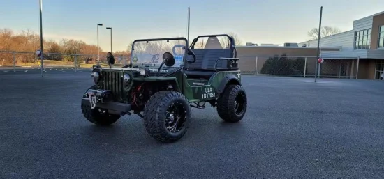 Mini jeep à essence 150 cc avec gros pneus ATV