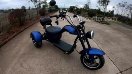 Chopper électrique à trois roues de nouvelle génération avec scooter rapide électrique à 2 roues arrière