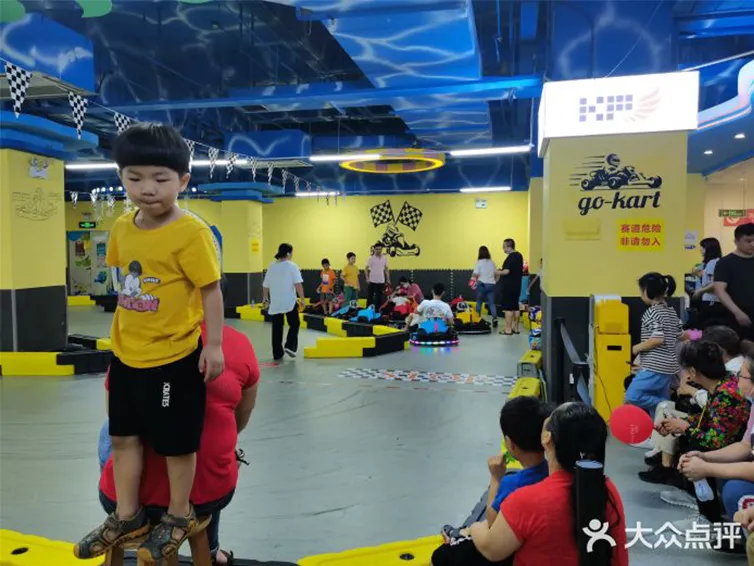 Kart électrique d'amusement de course de veilleuse de monoplace de K9-2 4 roues