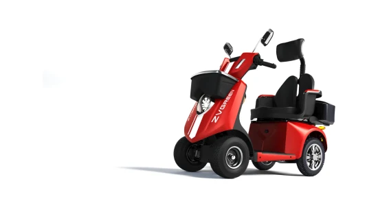 Scooter de mobilité électrique à quatre roues pour handicapés pour scooter handicapé