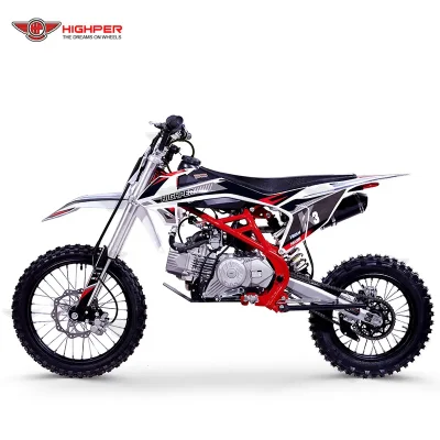 190cc 4 temps alimenté au gaz adulte grande roue Super Moto Cross Dirt Bike