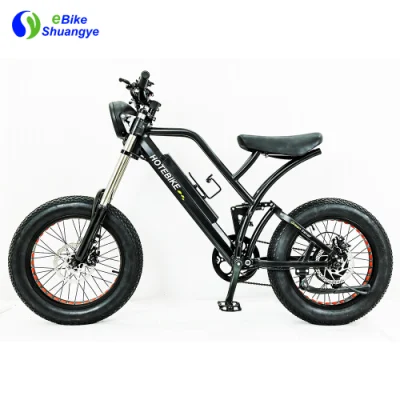 Vélo de saleté électrique en gros 48V 500W 750W 13ah grande capacité de batterie motos électriques